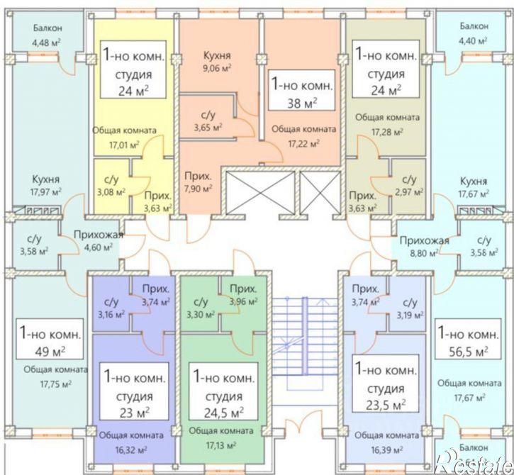 2-комн квартира ул Алферова, 2/2,  д. 2/2