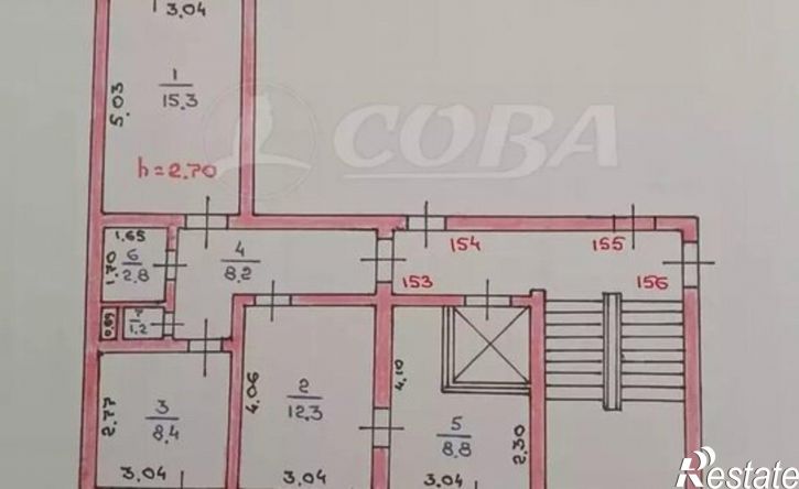 3-комн квартира ул Хизроева, 20,  д. 20