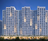 1-комн, 44 кв м, этаж 7/17 Молодёжная улица, 6 к1