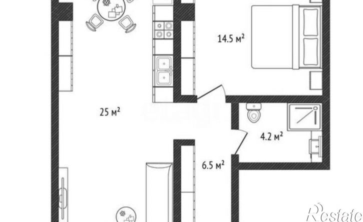 1-комн квартира улица Ленина, 86/2,  д. 86/2