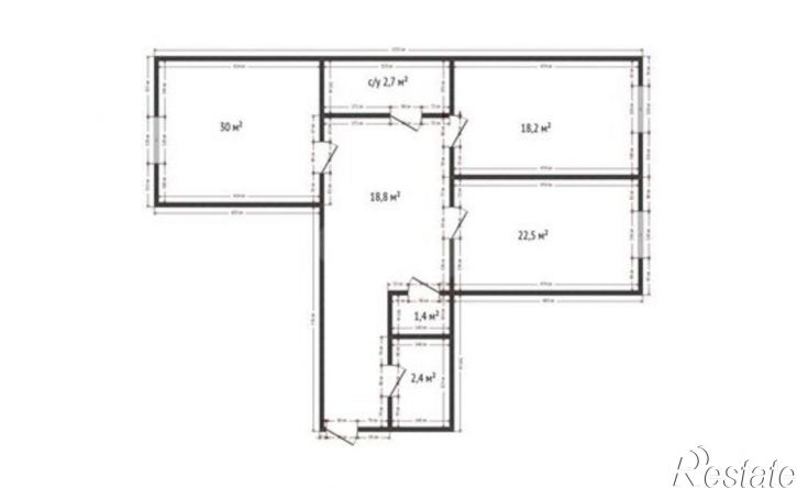 2-комн квартира улица Каспийское шоссе, 17Г,  д. 17Г