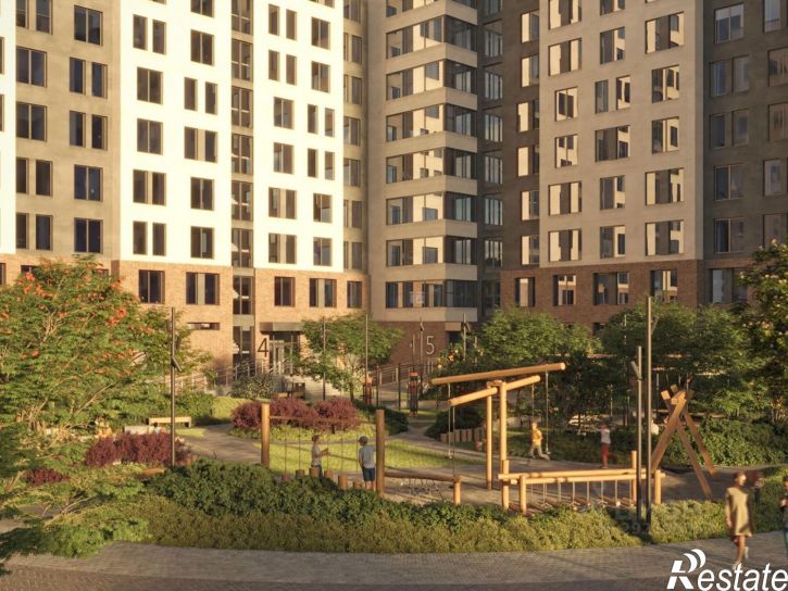 3-комн квартира в новом доме Махачкала