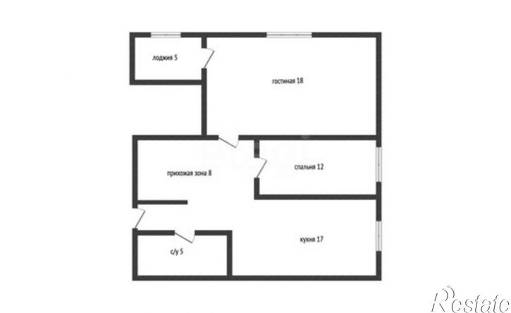 2-комн квартира Каспийская улица, 4А/1,  д. 4А/1