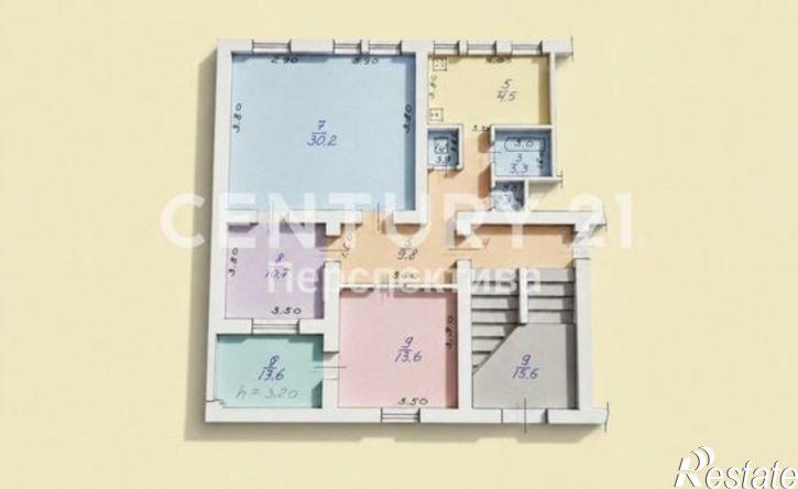 3-комн квартира улица Мира, 1,  д. 1