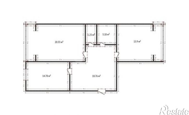 2-комн квартира проспект Акулиничева, 33А,  д. 33А