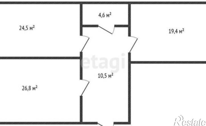 2-комн квартира Каспийское шоссе, 17А,  д. 17А