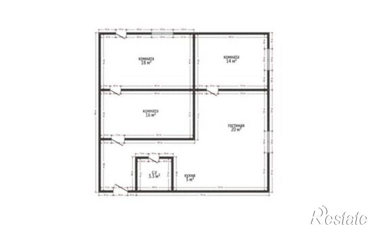4-комн квартира улица Хизроева, 12,  д. 12