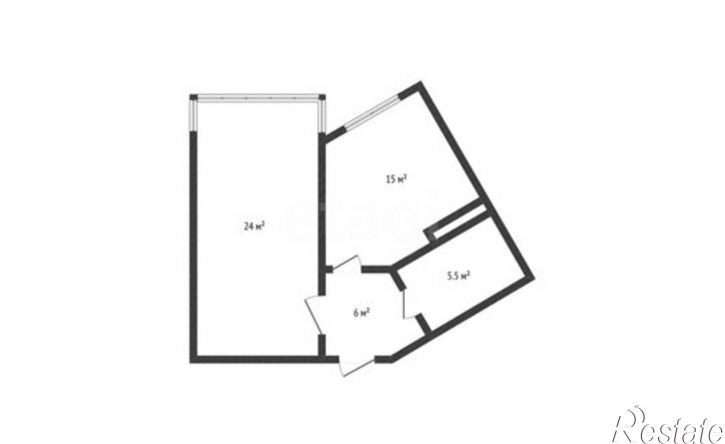 1-комн квартира улица Каспийское шоссе, 37,  д. 37