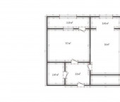 1-комн, 38кв м, этаж 3/10 ул Камиля Гасанова, 10б