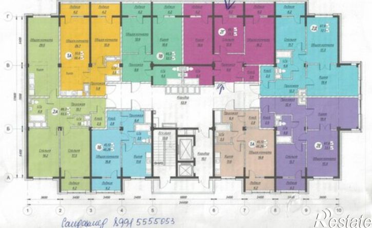 2-комн квартира Каспийское шоссе, 17В